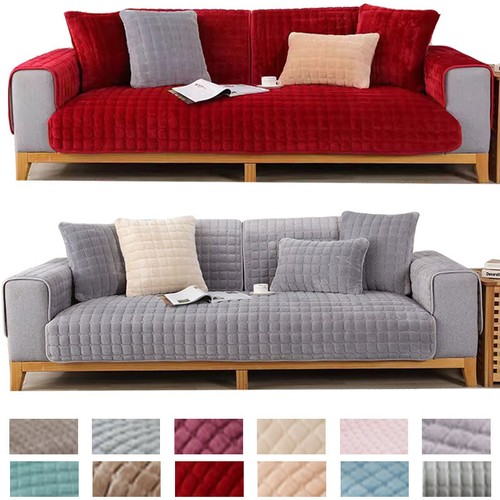 Thick plush sofa - plush,