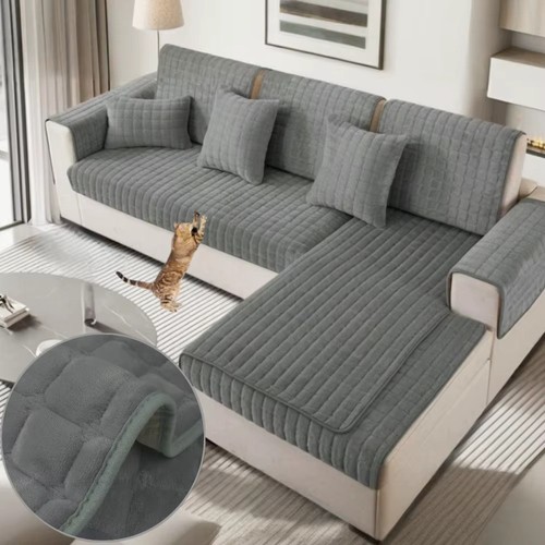 Sofa cover slipcover shape - slipcover, l