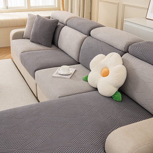Shaped couch seat cover soft - l,