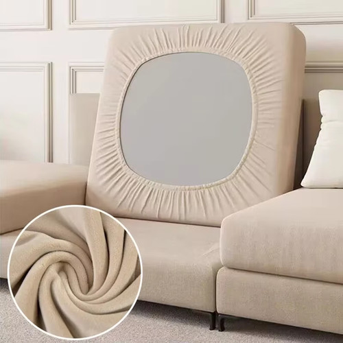 Velvet sofa cushion cover - sofa,