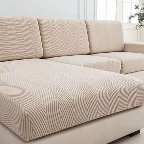 Jacquard sofa cover - sofa, stretch