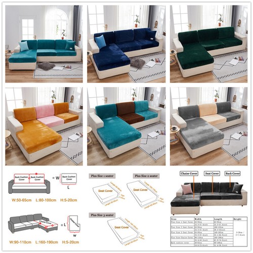 Luxury velvet sofa - sofa, seat