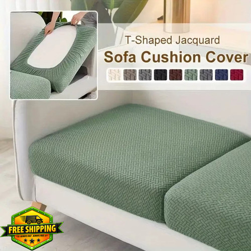 Jacquard sofa seat - jacquard, cushion